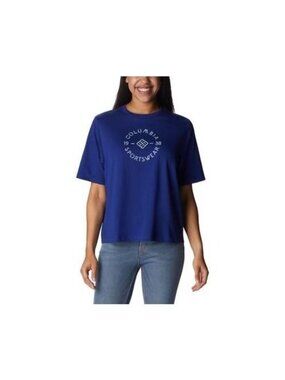 Columbia Womens North Cascades Cotton Columbia Blue Size S